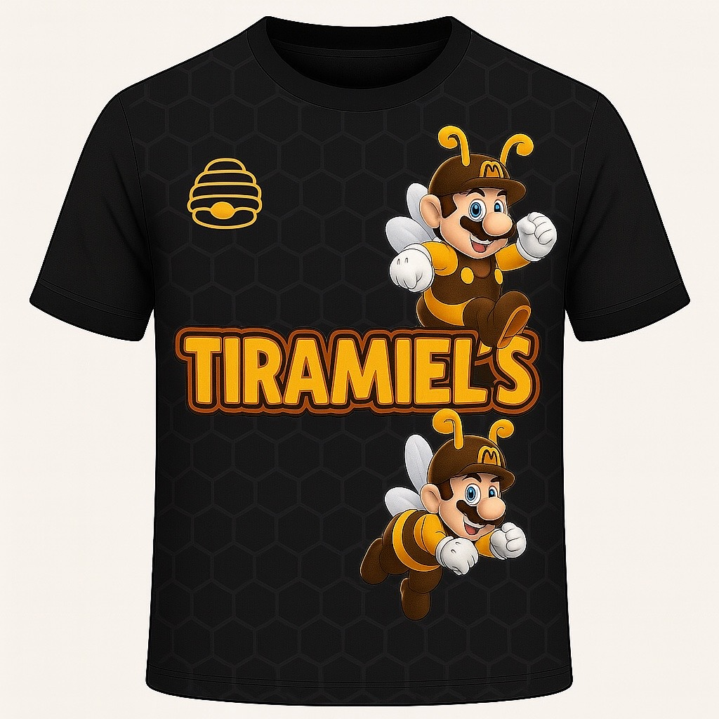 Maillot Officiel Tiramiel’s – Édition Spéciale Football
